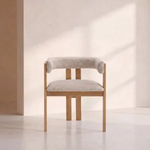 DALYA - Fabric & Oak Armchair by European Lifestyle, a Chairs for sale on Style Sourcebook