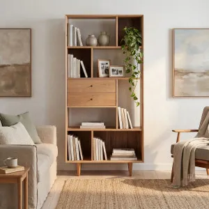 EUGENIE - Oak Bookcase by European Lifestyle, a Bookshelves for sale on Style Sourcebook