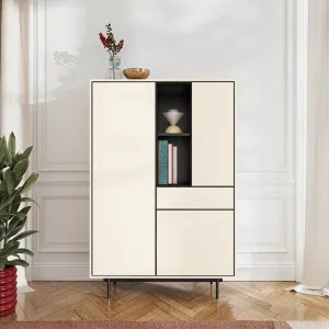 FARREL - Oak 3 Door High Buffet by European Lifestyle, a Sideboards, Buffets & Trolleys for sale on Style Sourcebook