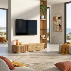 MAX - Oak Entertainment Unit by European Lifestyle, a Entertainment Units & TV Stands for sale on Style Sourcebook