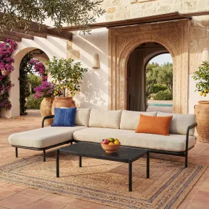 NAZARE - Aluminium Left-hand Chaise Outdoor Sofa by European Lifestyle, a Outdoor Sofas for sale on Style Sourcebook