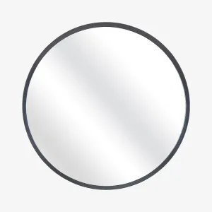 NEPTUNE II - Oak Round Mirror - 100 cm by European Lifestyle, a Mirrors for sale on Style Sourcebook