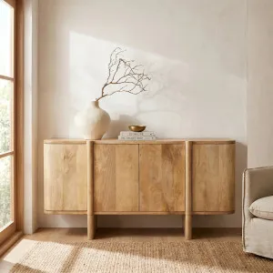 NIZZA - 4 Door Sideboard by European Lifestyle, a Sideboards, Buffets & Trolleys for sale on Style Sourcebook