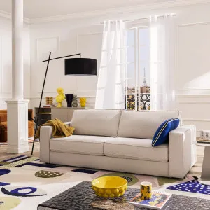VIENNE - 3 Seater Sofa Bed - 16 cm Mattress - Queen Size by European Lifestyle, a Sofa Beds for sale on Style Sourcebook