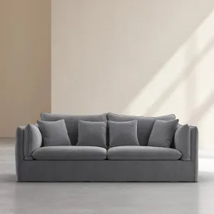 ANDRIA - Linen 3 Seater Sofa by European Lifestyle, a Sofas for sale on Style Sourcebook