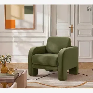 BRAGA - Velvet Armchair by European Lifestyle, a Chairs for sale on Style Sourcebook