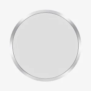 ELYO - Stainless Steel Round Mirror - 100 cm by European Lifestyle, a Mirrors for sale on Style Sourcebook