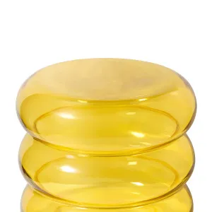 LIORO - Glass Side Table - 40 cm by European Lifestyle, a Side Table for sale on Style Sourcebook