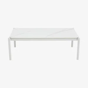 NAZARE - Aluminium Rectangular Garden Coffee Table by European Lifestyle, a Tables for sale on Style Sourcebook