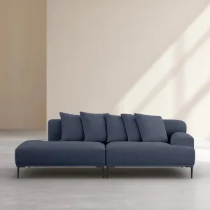 OTTONE II - Linen Left-facing Chaise Sofa by European Lifestyle, a Sofas for sale on Style Sourcebook