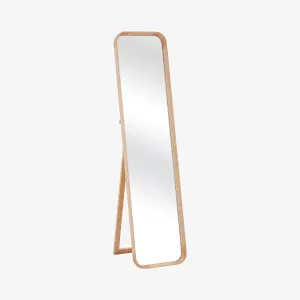 PEGASE - Oak Rectangular Freestanding Mirror - 40 x 165 cm by European Lifestyle, a Mirrors for sale on Style Sourcebook