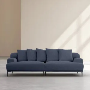 OTTONE II - Feathered Filled 3 Seater Sofa by European Lifestyle, a Sofas for sale on Style Sourcebook