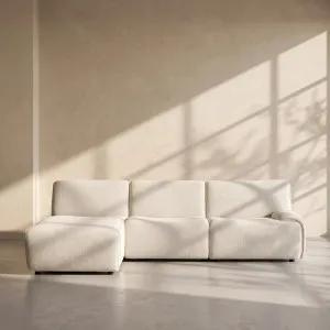 AMAEL - Fabric Left-hand Chaise Sofa by European Lifestyle, a Sofas for sale on Style Sourcebook