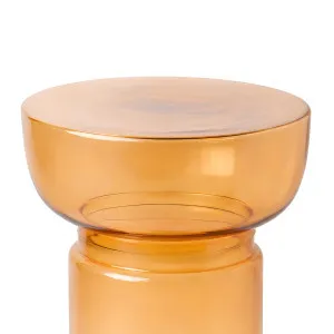 ZELION - Glass Side Table - 36 cm by European Lifestyle, a Side Table for sale on Style Sourcebook