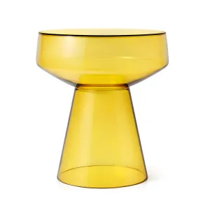 ZARIA - Glass Side Table - 39 cm by European Lifestyle, a Side Table for sale on Style Sourcebook