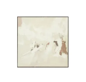 Hand-Painted Whispers of Light Wall Art Canvas 100cm x 100cm by Luxe Mirrors, a Prints for sale on Style Sourcebook