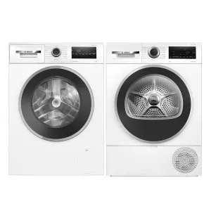 Bosch Series 4 9kg Front Load Washer & Series 6 9kg Heat Pump Dryer Laundry Package WAN28227AUWQG24203AU by Bosch, a Washing Machines & Dryers for sale on Style Sourcebook