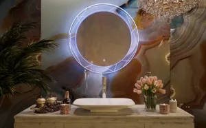 Soho Round LED Mirror ? 80cm by Luxe Mirrors, a Illuminated Mirrors for sale on Style Sourcebook