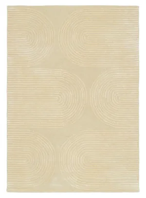 Lutgarda Cream Wool Blend Rug by Miss Amara, a Contemporary Rugs for sale on Style Sourcebook