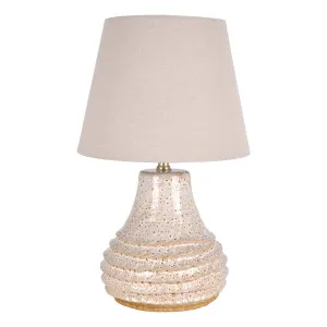 Jiro Table Lamp 33x53cm in Beige by OZ Design, a Table & Bedside Lamps for sale on Style Sourcebook