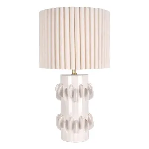 Hiroshi Table Lamp 30x57cm in Ecru by OZ Design, a Table & Bedside Lamps for sale on Style Sourcebook