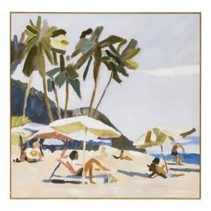 Summer Days A Box Framed Canvas in 100 x 100cm by OZ Design, a Prints for sale on Style Sourcebook