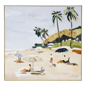 Summer Days B Box Framed Canvas in 100 x 100cm by OZ Design, a Prints for sale on Style Sourcebook