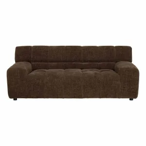 Solstice 2.5 Seater Sofa in Lila Chocolate by OZ Design, a Sofas for sale on Style Sourcebook