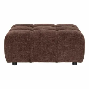 Solstice Ottoman in Lila Chocolate by OZ Design, a Ottomans for sale on Style Sourcebook