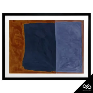 Headland Landscape Framed Print in 142 x 106cm Black by OZ Design, a Prints for sale on Style Sourcebook