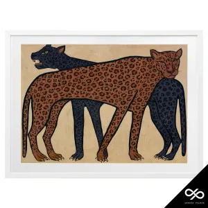 Accord Framed Print in 105 x 84cm White by OZ Design, a Prints for sale on Style Sourcebook