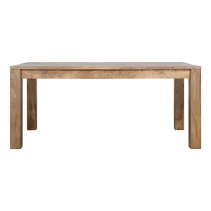 Luzon Dining Table 180cm in Mangowood Havana Stain by OZ Design, a Dining Tables for sale on Style Sourcebook