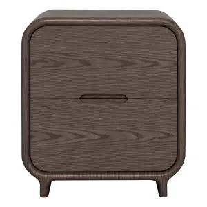 Rory Bedside Table in Dark Walnut by OZ Design, a Table & Bedside Lamps for sale on Style Sourcebook