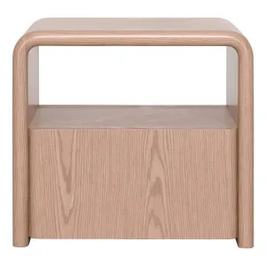 Halo Bedside Table in White Oak by OZ Design, a Table & Bedside Lamps for sale on Style Sourcebook
