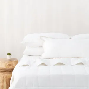 Coverlet - Cotton, Double/Queen, White - Canningvale by Canningvale_Sereno, a Sheets for sale on Style Sourcebook