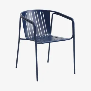 AZUR - Steel Outdoor Chair with Armrests by European Lifestyle, a Outdoor Chairs for sale on Style Sourcebook