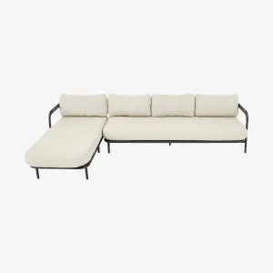 NAZARE - Aluminium Left-hand Chaise Outdoor Sofa by European Lifestyle, a Outdoor Sofas for sale on Style Sourcebook