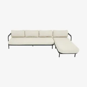 NAZARE - Aluminium Right-hand Chaise Outdoor Sofa by European Lifestyle, a Outdoor Sofas for sale on Style Sourcebook
