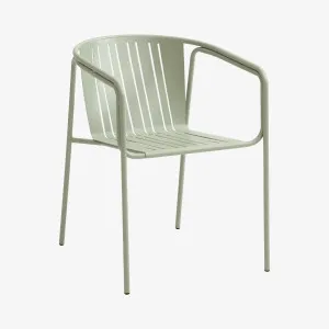 AZUR - Steel Outdoor Chair with Armrests by European Lifestyle, a Outdoor Chairs for sale on Style Sourcebook