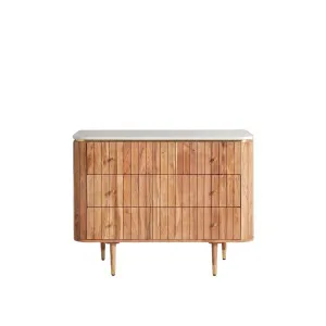 HECTOR - Marble 3 Drawer Chest by European Lifestyle, a Dressers & Chests of Drawers for sale on Style Sourcebook
