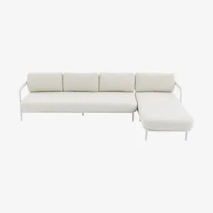 NAZARE - Aluminium Right-hand Chaise Outdoor Sofa by European Lifestyle, a Outdoor Sofas for sale on Style Sourcebook