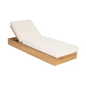 CALVIA - Teak Sun Lounger by European Lifestyle, a Outdoor Sofas for sale on Style Sourcebook