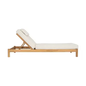 FIGARI - Teak Sun Lounger by European Lifestyle, a Outdoor Sofas for sale on Style Sourcebook