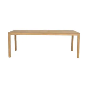 FIGARI - Teak Rectangular Outdoor Dining Table by European Lifestyle, a Tables for sale on Style Sourcebook