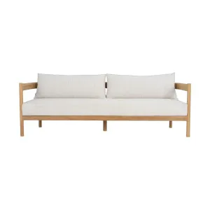 FIGARI - Teak Outdoor 3 Seater Sofa by European Lifestyle, a Outdoor Sofas for sale on Style Sourcebook