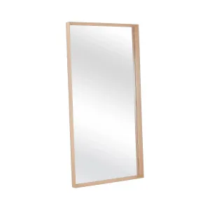 ORYOS - Oak Rectangular Mirror - 90 x 180 cm by European Lifestyle, a Mirrors for sale on Style Sourcebook