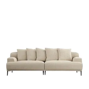 OTTONE II - Feathered Filled 3 Seater Sofa by European Lifestyle, a Sofas for sale on Style Sourcebook