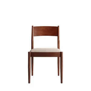 VALOMA - Set of 2 Oak Dining Chairs by European Lifestyle, a Dining Chairs for sale on Style Sourcebook