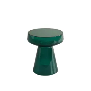 ZARIA - Glass Side Table - 39 cm by European Lifestyle, a Side Table for sale on Style Sourcebook