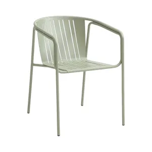 AZUR - Steel Outdoor Chair with Armrests by European Lifestyle, a Outdoor Chairs for sale on Style Sourcebook